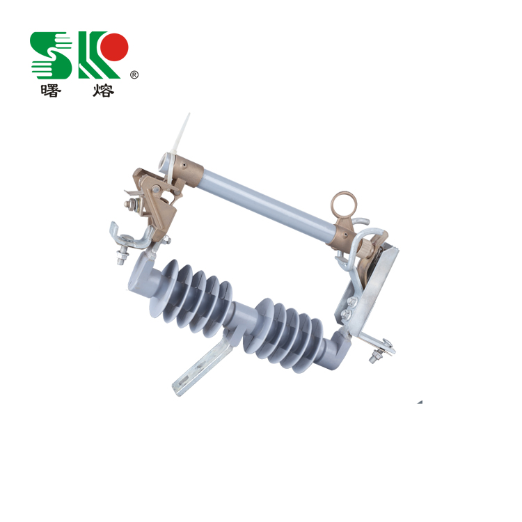 温州市跌落式熔断器厂家温州曙熔 令克棒硅橡胶支柱RW12-15/100A~200A15KV户外高压跌落式熔断器