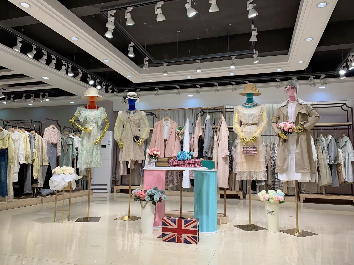 專柜品牌芭依璐2022春裝直播品牌折扣女裝批發(fā)一手貨源