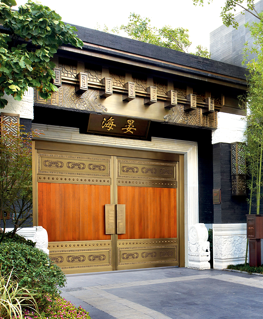 鍍銅門圖片/鍍銅門樣板圖 (2)