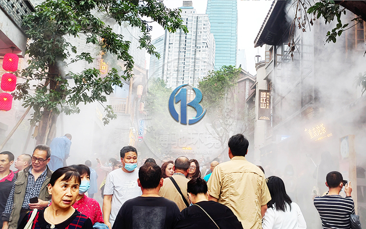 商業(yè)街冷霧降溫圖片/商業(yè)街冷霧降溫樣板圖 (4)