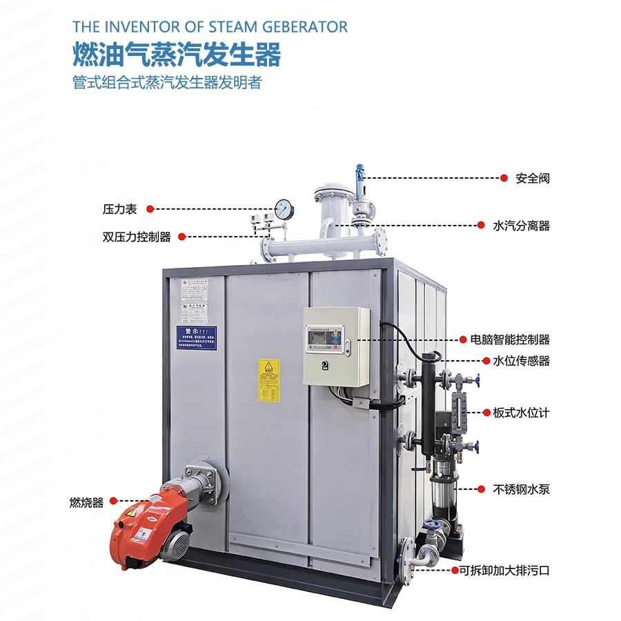 卧式燃气蒸汽发生器价格图片