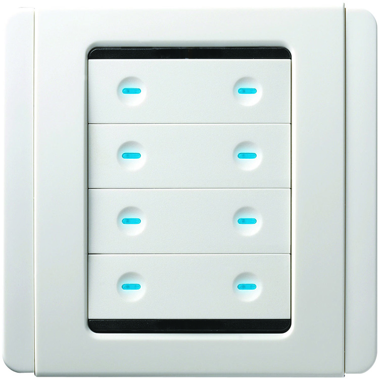 NEO 8鍵可編程控制面板帶紅外MTN6518_WE_G1施耐德