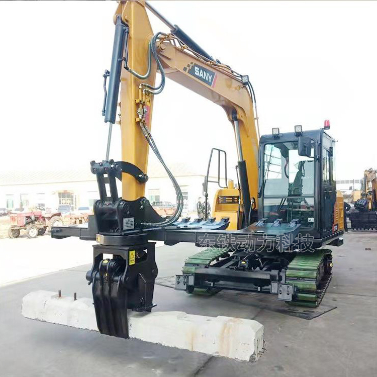 挖機(jī)枕木機(jī)圖片/挖機(jī)枕木機(jī)樣板圖 (2)