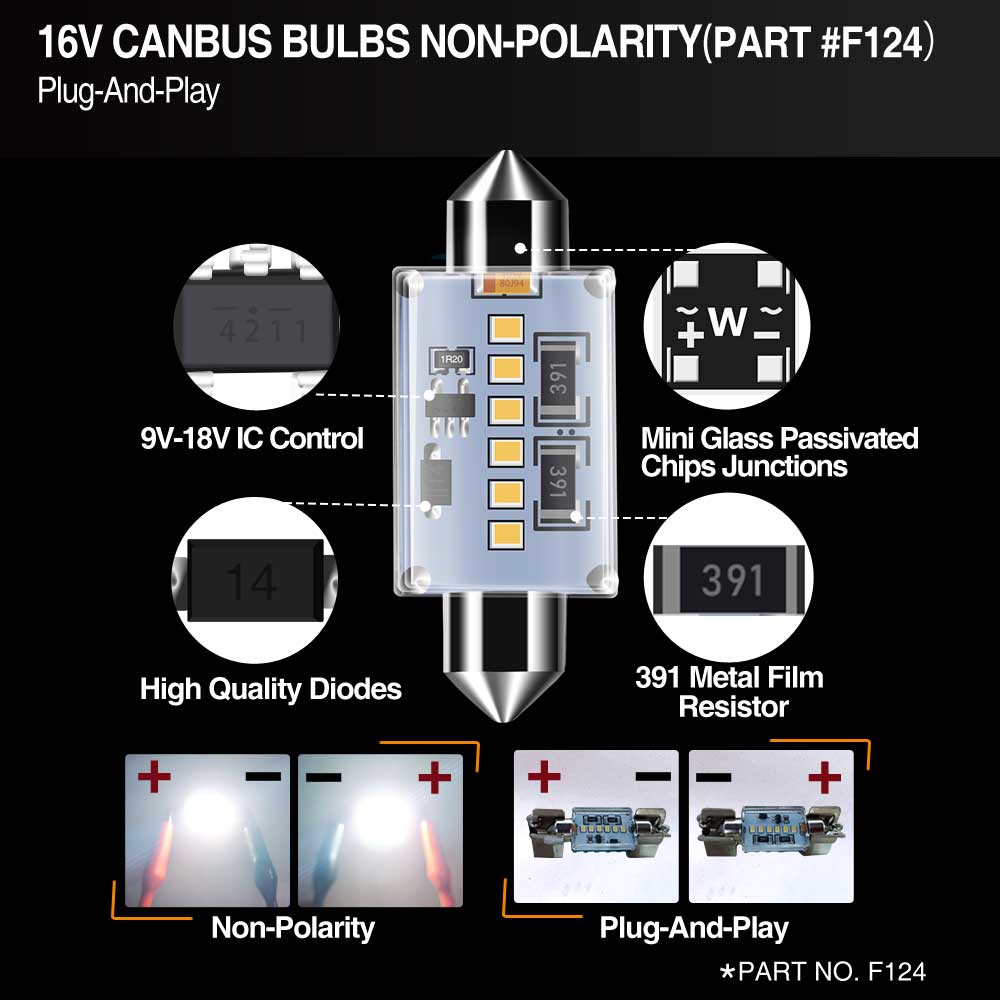 汽車小燈CANBUS雙尖T10圖片/汽車小燈CANBUS雙尖T10樣板圖 (4)