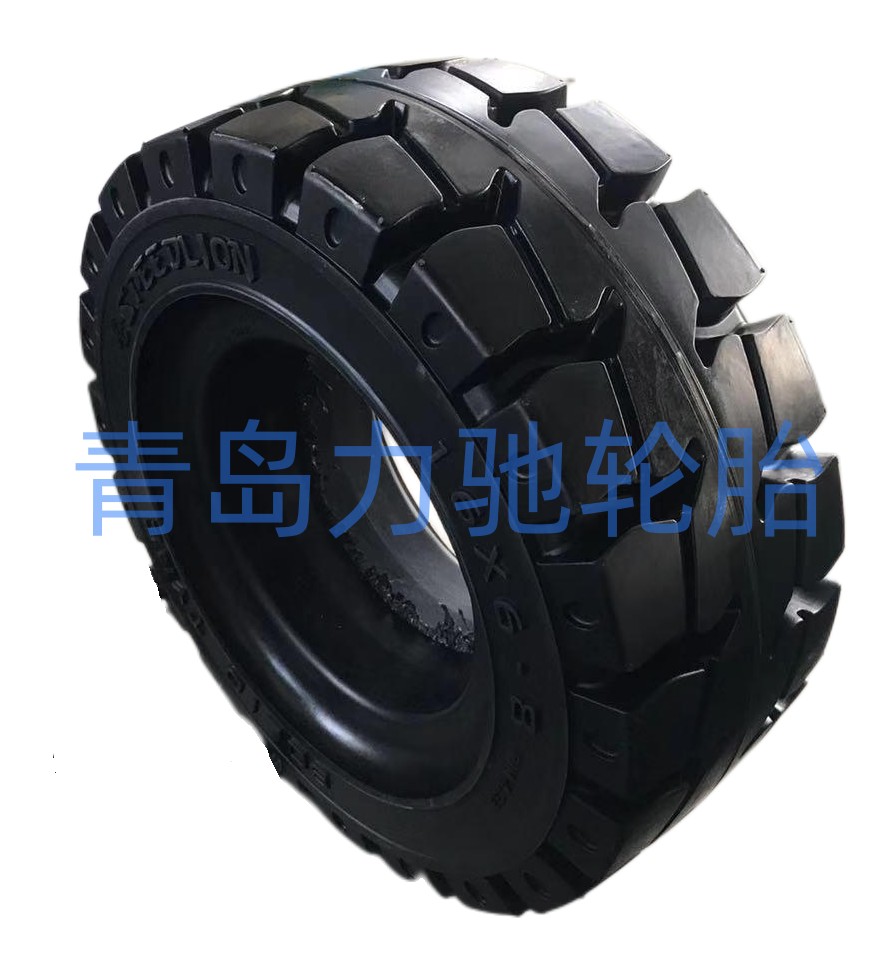 电动叉车实心轮胎16x6-8 18x7-8 23x9-10 21x8-9实心轮胎