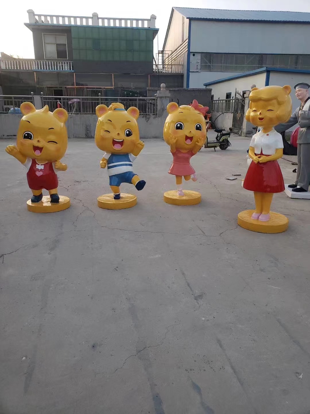 玻璃鋼卡通雕塑圖片/玻璃鋼卡通雕塑樣板圖 (4)