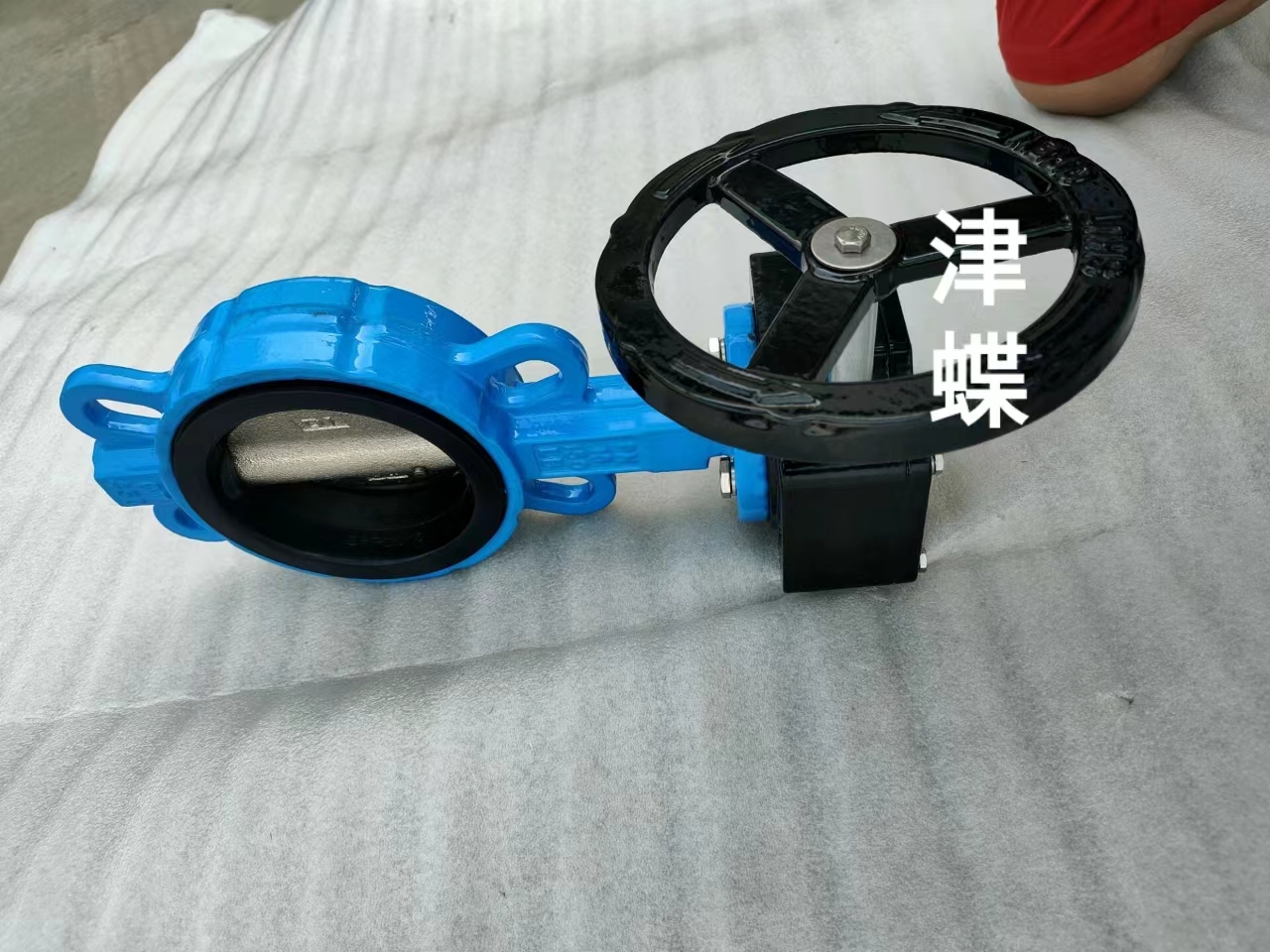 廣西蝸輪對夾不銹鋼蝶閥圖片/廣西蝸輪對夾不銹鋼蝶閥樣板圖 (3)