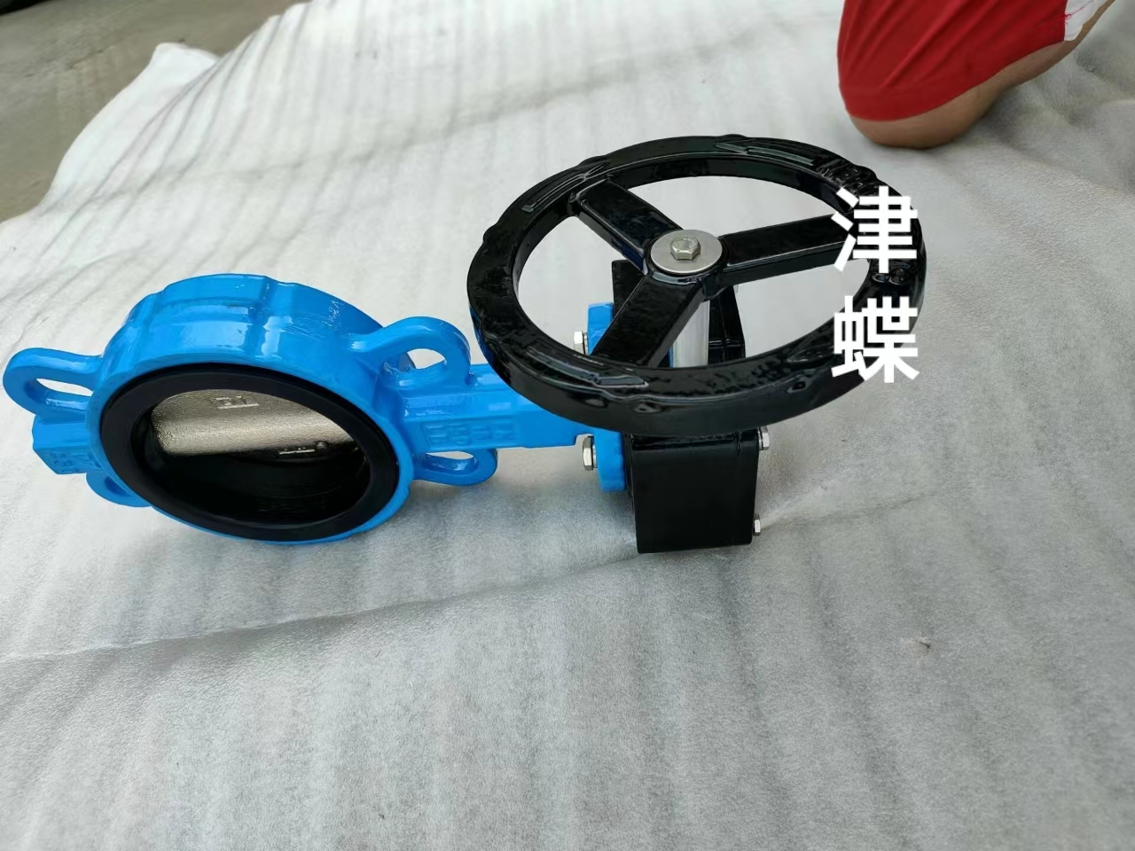 蝸輪對夾不銹鋼蝶閥圖片/蝸輪對夾不銹鋼蝶閥樣板圖 (2)