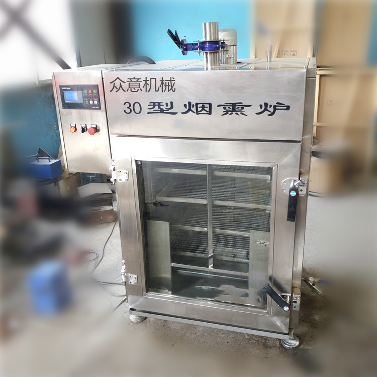 全自動臘肉臘腸煙熏爐圖片/全自動臘肉臘腸煙熏爐樣板圖 (3)