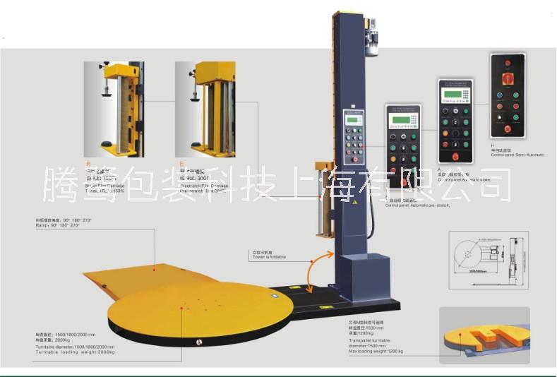 上海市全自动缠绕机 上海直售包装设备厂家全自动缠绕机 上海直售包装设备