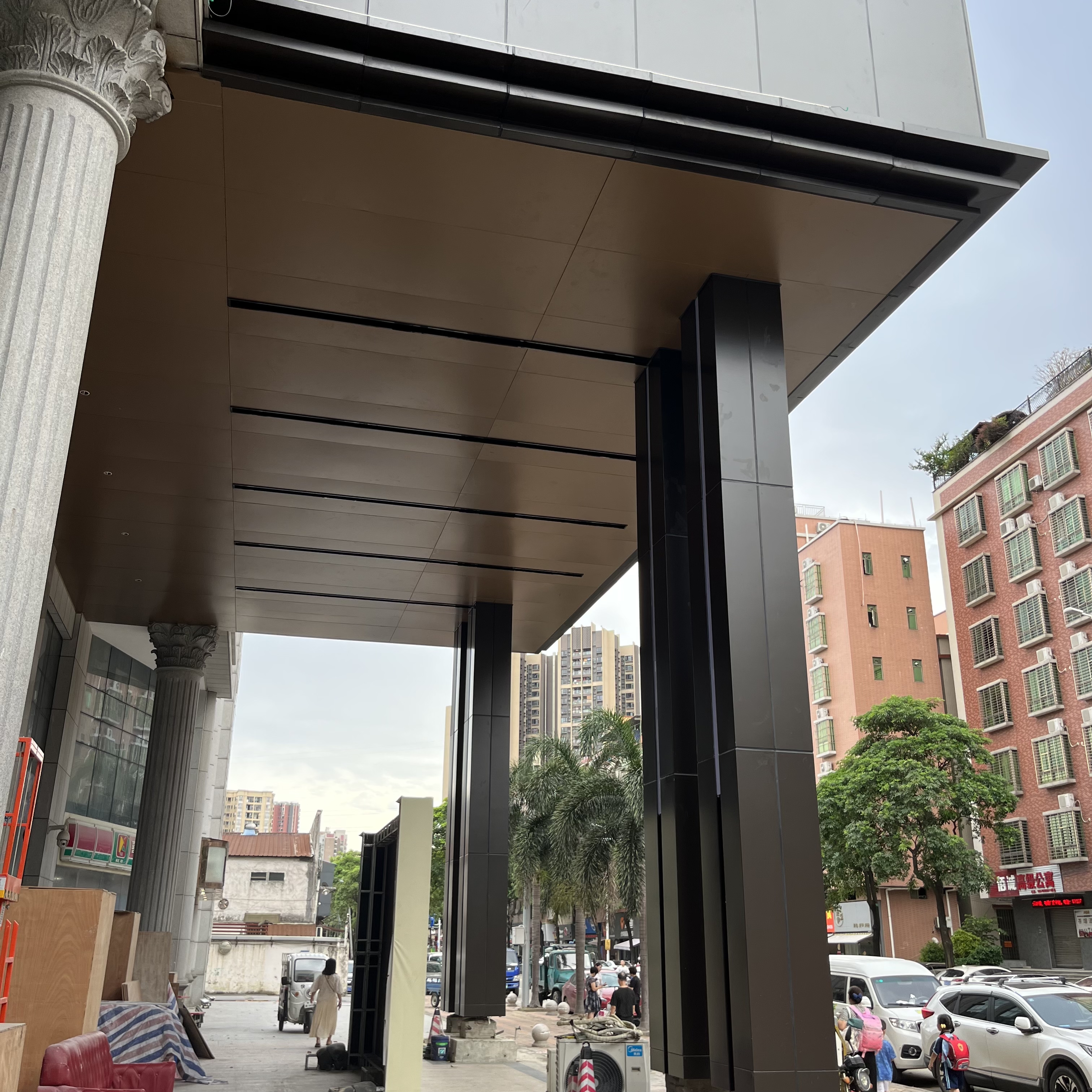 雨棚鋁圖片/雨棚鋁樣板圖 (2)