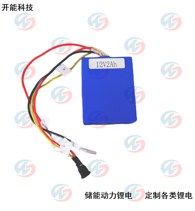 手持电动打包机锂电池12V2A 锂电池12V   12V锂电池图片