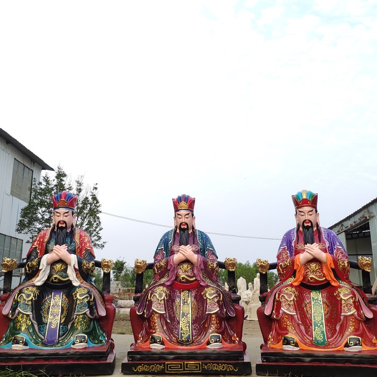三位太白爺神像 三大太白神像圖片