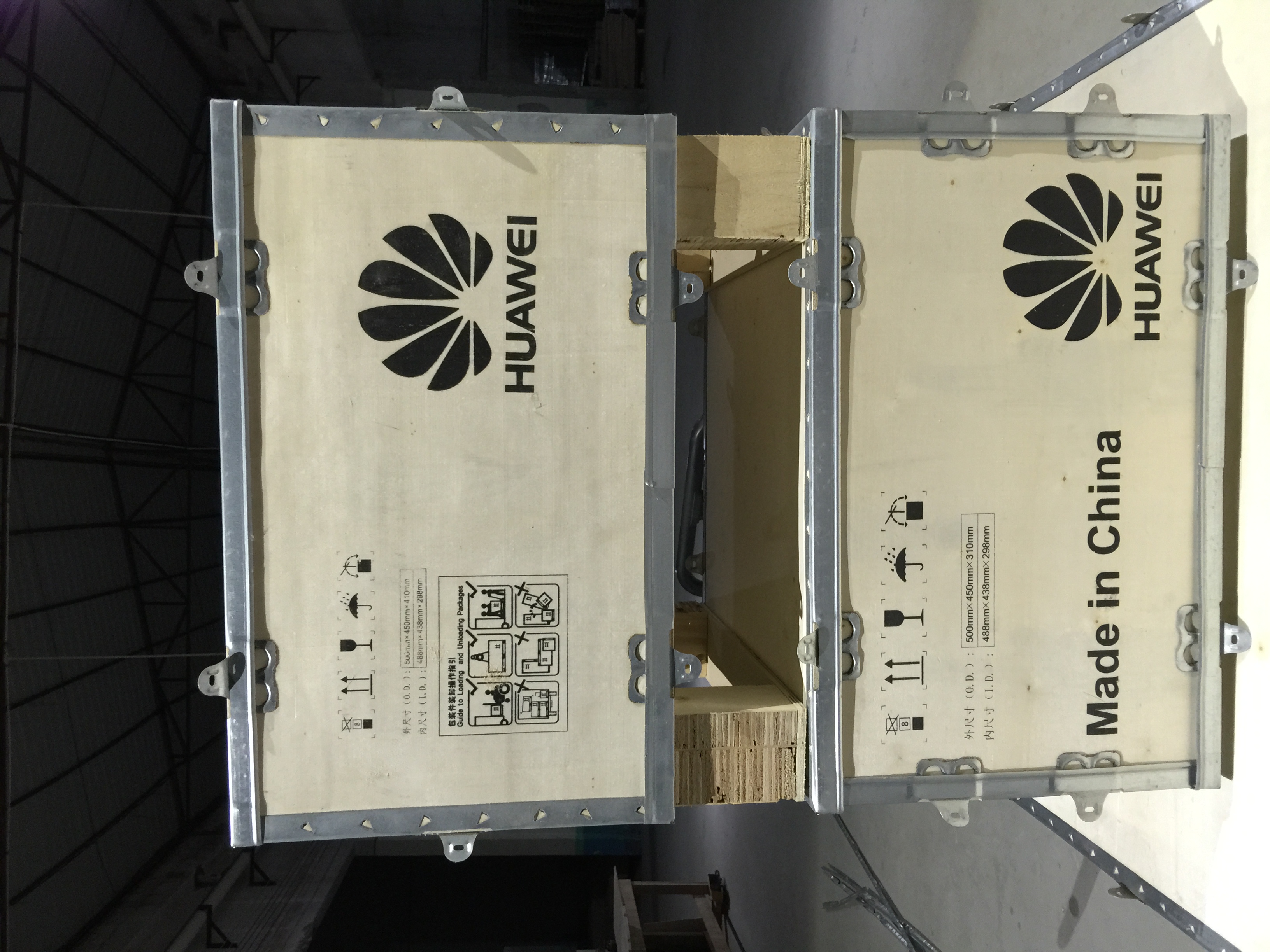 鋼帶拆裝木箱圖片