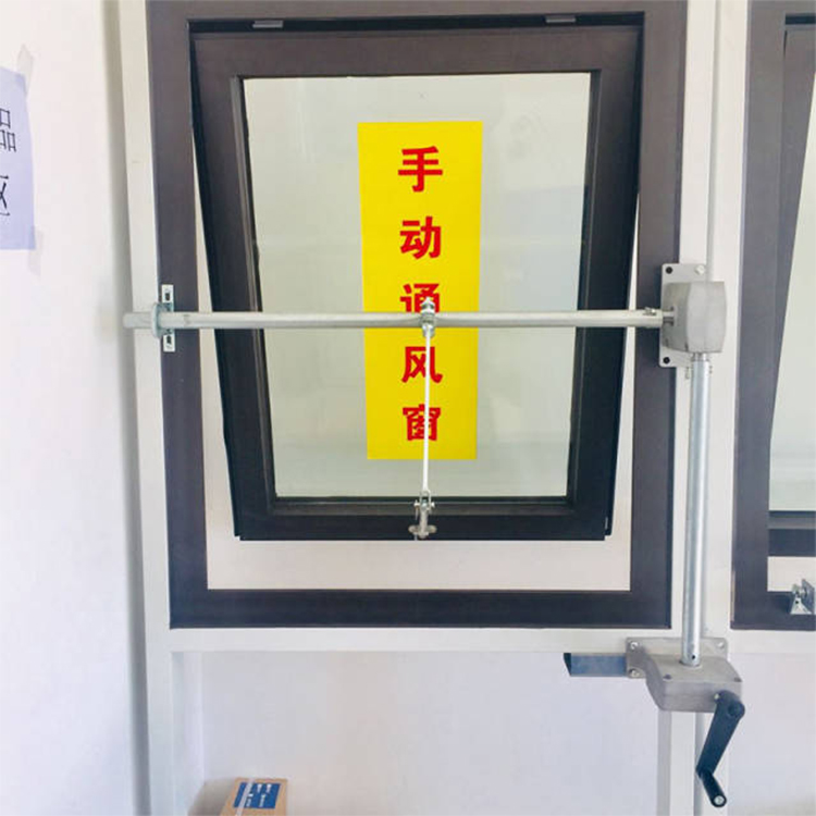 重慶手動(dòng)通風(fēng)窗廠家 一拖三雙曲臂手搖開(kāi)窗機(jī) 找重慶紅仁源科技 手動(dòng)通風(fēng)窗多少錢