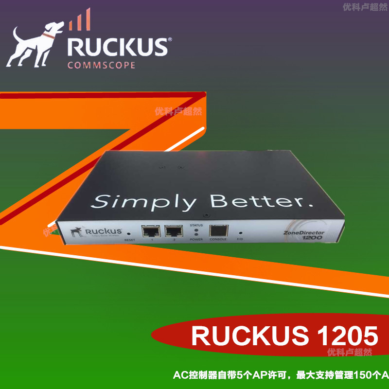 Ruckus无线AC控制器1200系列优科1205企业AP控制器图片