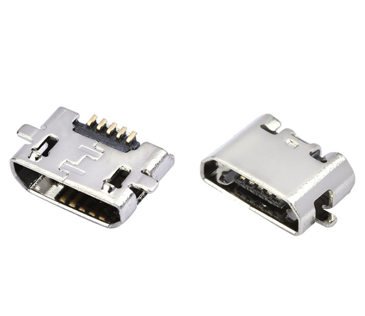 MICRO USB B型5P母座 反向邁克連接器圖片/MICRO USB B型5P母座 反向邁克連接器樣板圖 (2)