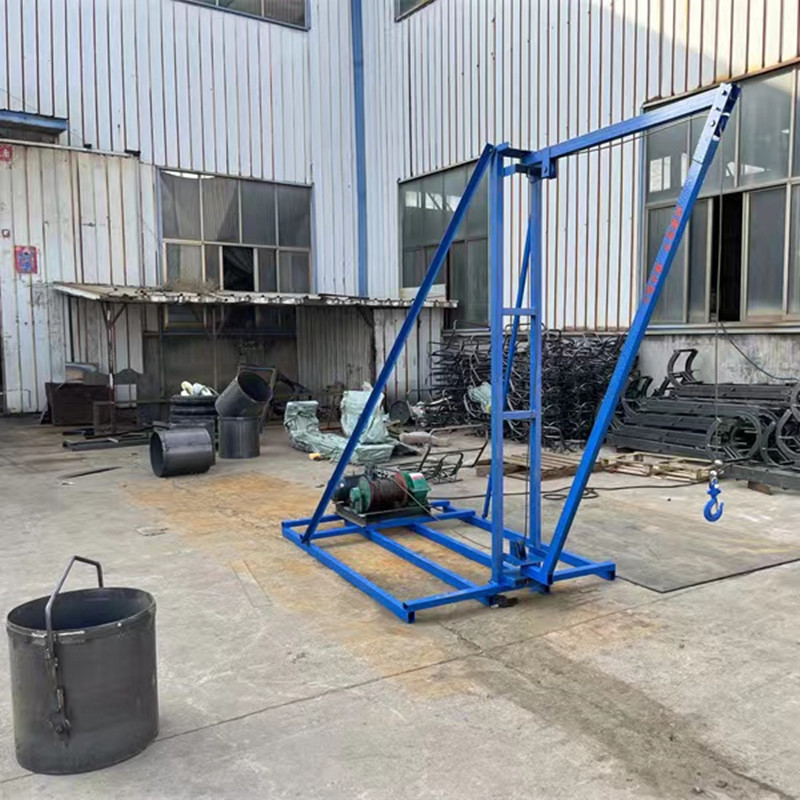 人工挖孔樁用小型吊機圖片/人工挖孔樁用小型吊機樣板圖 (2)