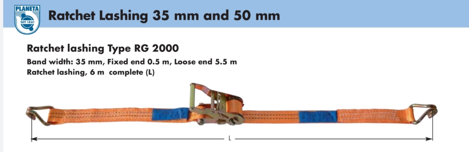 PLANETA   RG 2000型棘輪綁扎圖片