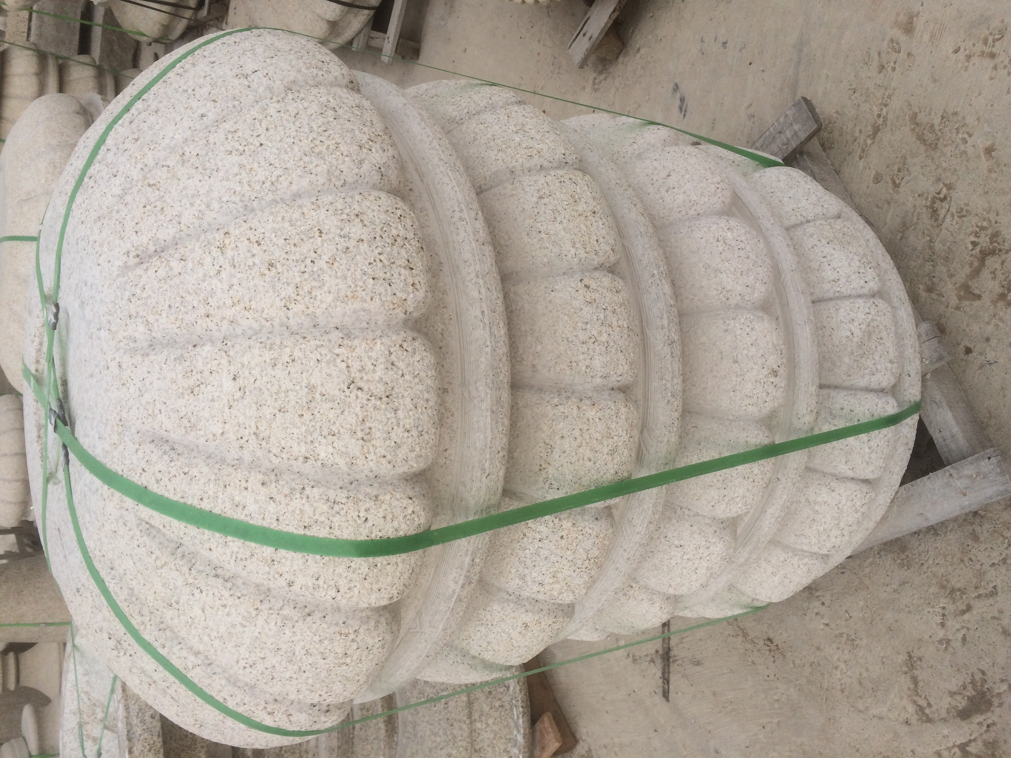 黃銹石花缽花盆圖片/黃銹石花缽花盆樣板圖 (4)