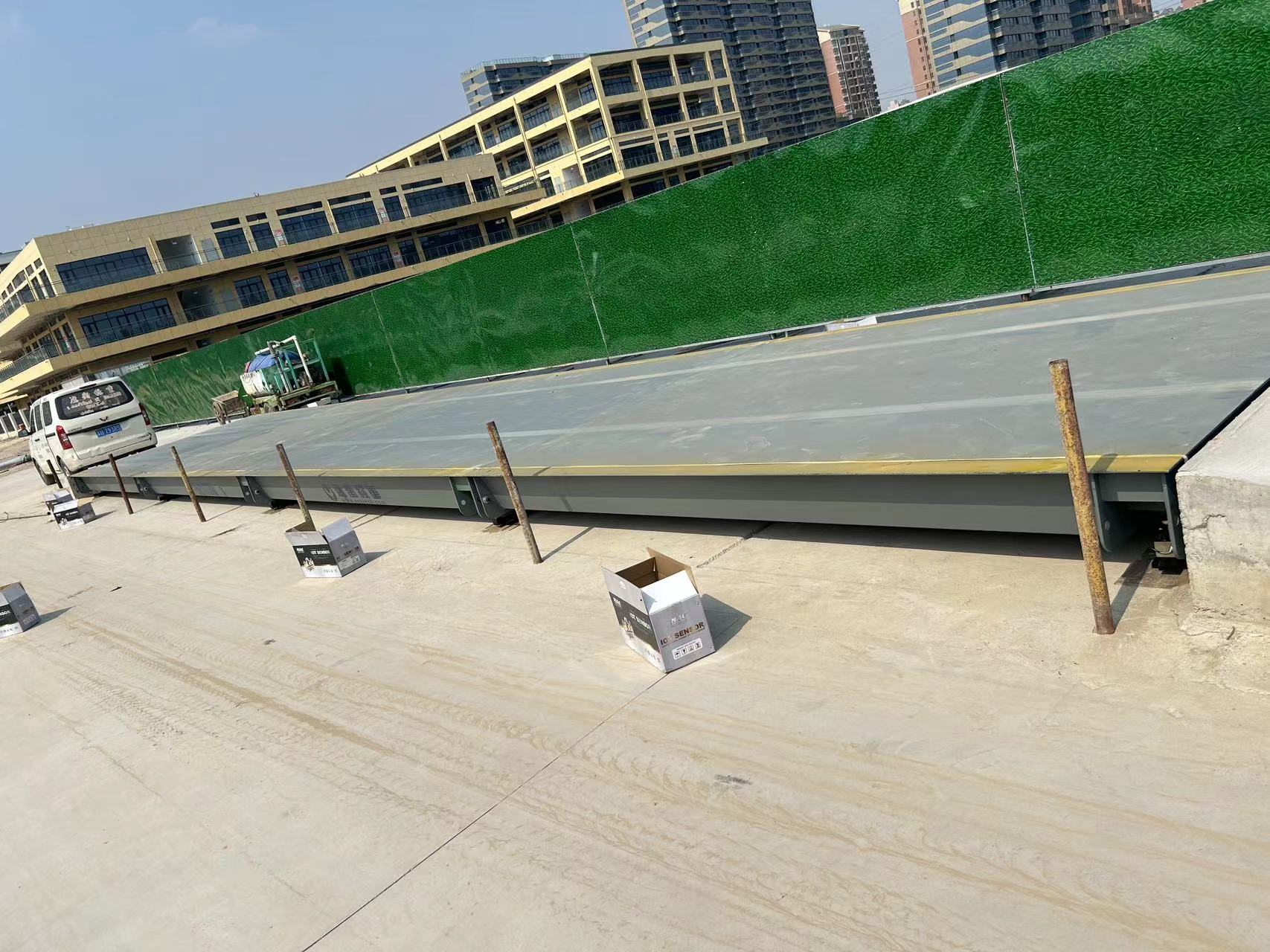 葵青區(qū)100噸地磅無人值守地磅秤200t汽車衡圖片/葵青區(qū)100噸地磅無人值守地磅秤200t汽車衡樣板圖 (1)