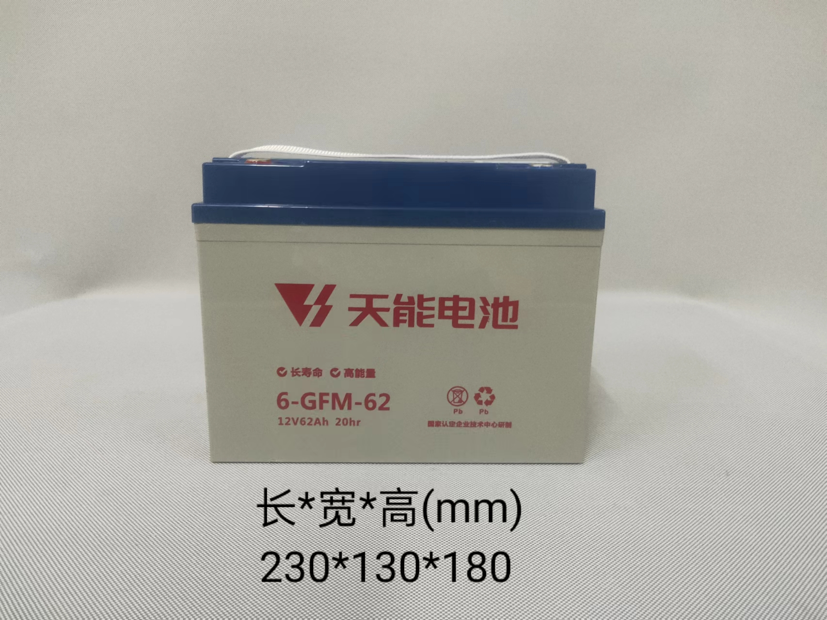 天能蓄電池6-GFM-62圖片/天能蓄電池6-GFM-62樣板圖 (3)