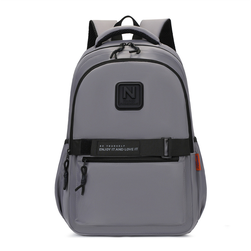 學(xué)院風(fēng)大中學(xué)生書包時(shí)尚韓版休閑包簡約潮搭背包大容量輕盈學(xué)生包