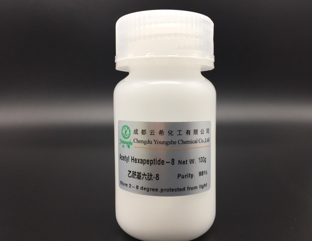 防衰抗皱好帮手：乙酰基六肽-8/阿基瑞林/Acetyl Hexapep-8图片