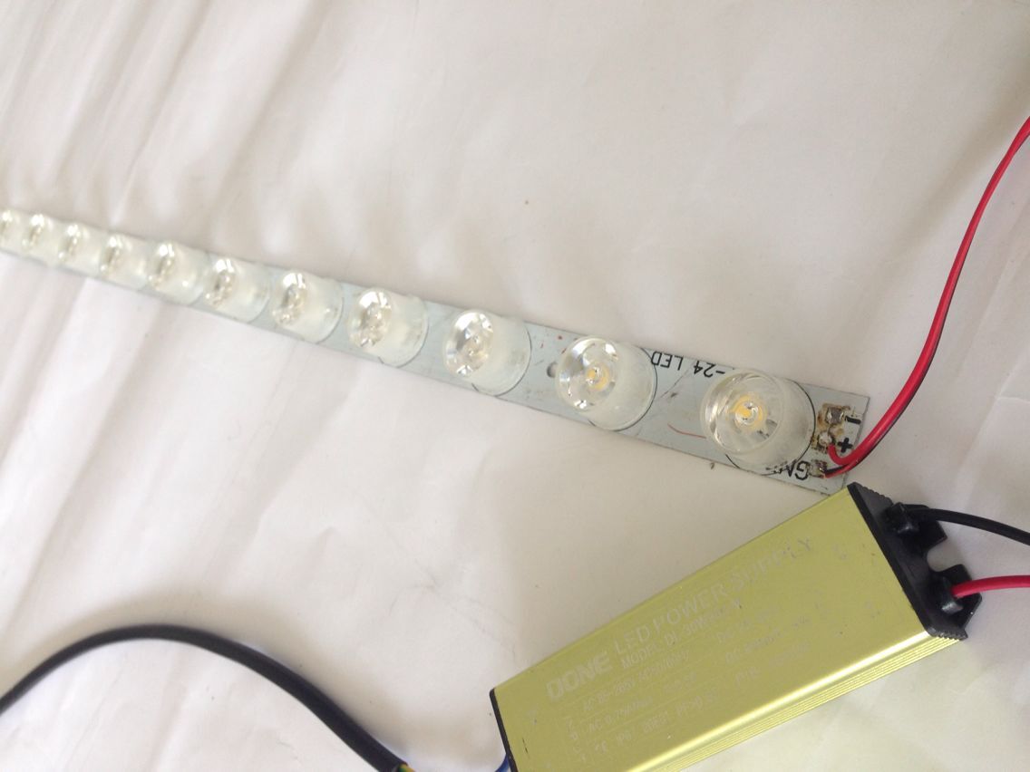 LED大功率硬燈條雙面拉布廣告燈箱凸透鏡側(cè)光源超薄卷簾式24-72瓦