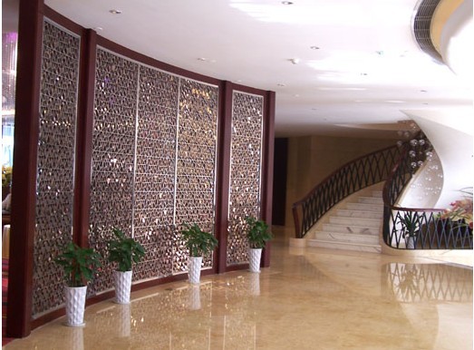 酒店鏤空雕花屏風 裝飾金屬鏤空屏風雕花