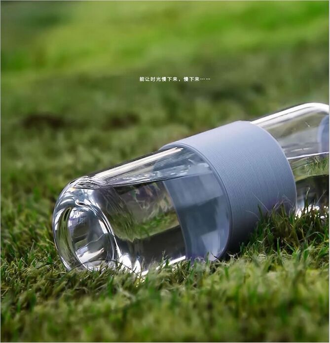 供應(yīng)創(chuàng)意便攜酷帥玻璃杯旅行杯透明杯