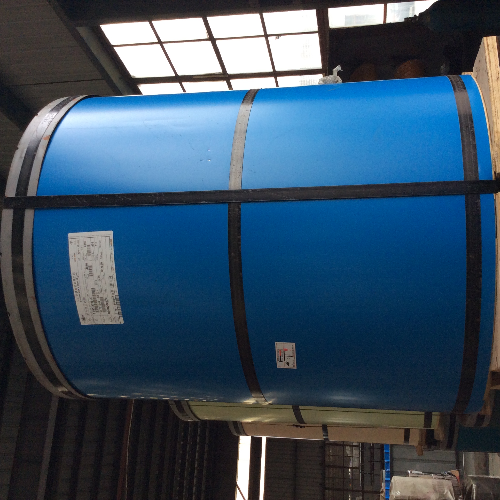 山東燁輝鍍鋁鋅彩涂卷質(zhì)保10年