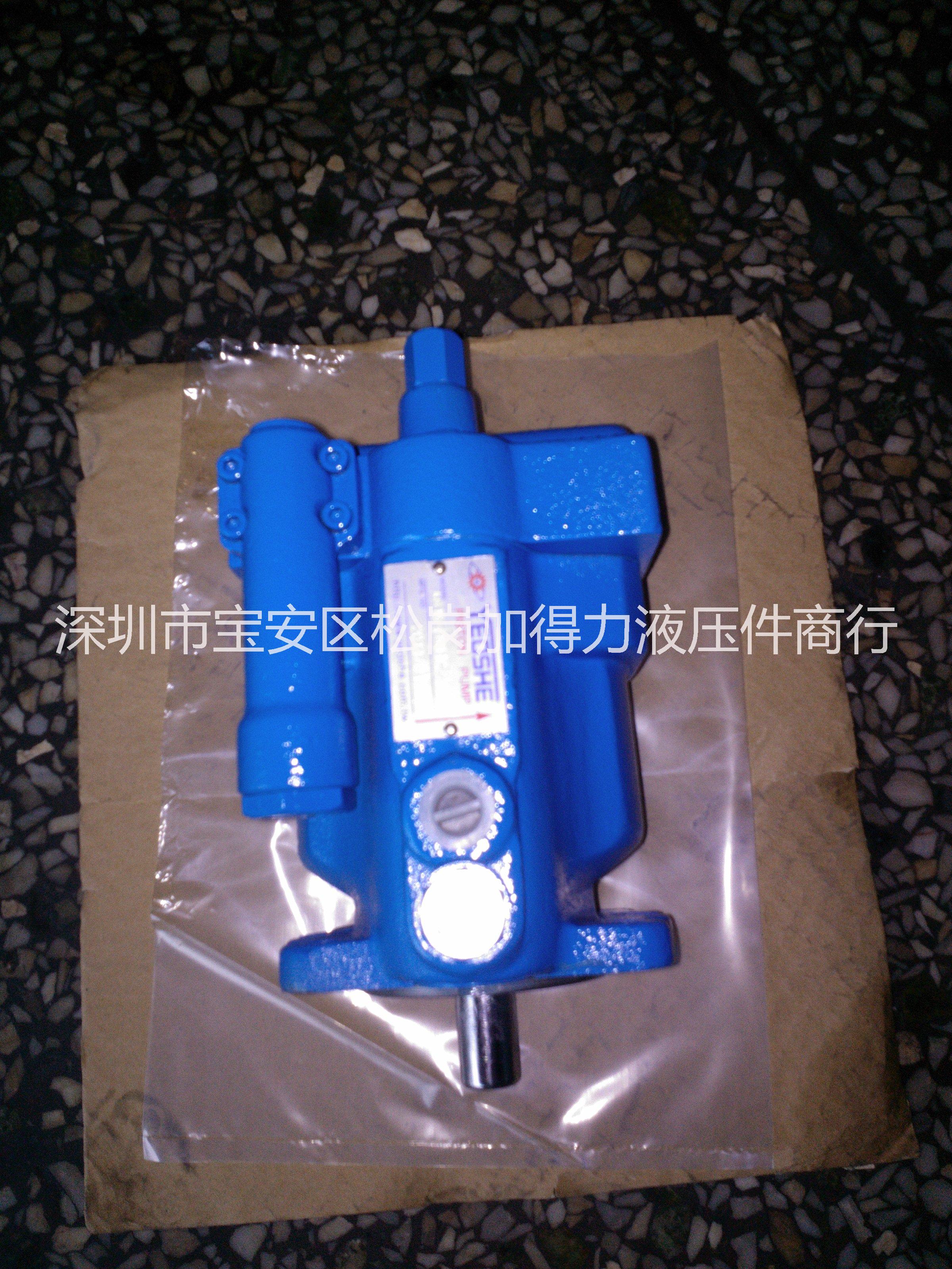 供應(yīng)臺灣油升V型柱塞泵液壓油泵