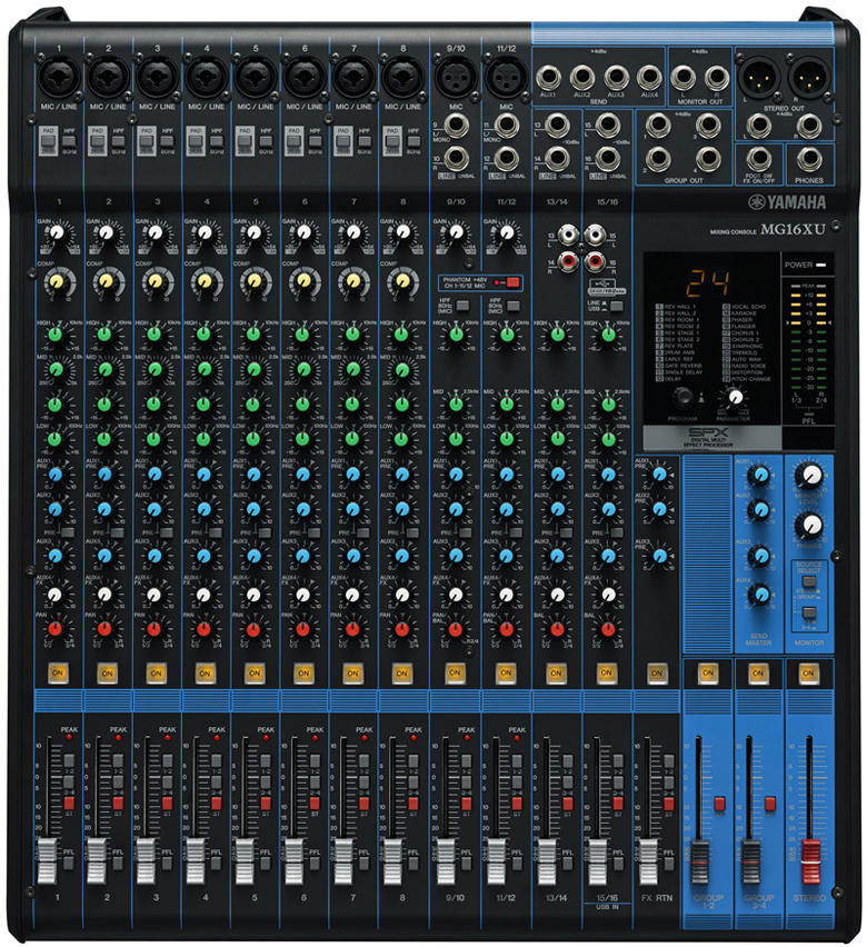 供應(yīng)Yamaha/雅馬哈MG16XU調(diào)音臺(tái)