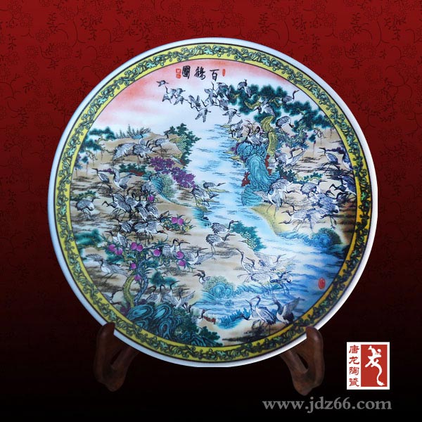 供應(yīng)*陶瓷盤 新款*陶瓷盤送人