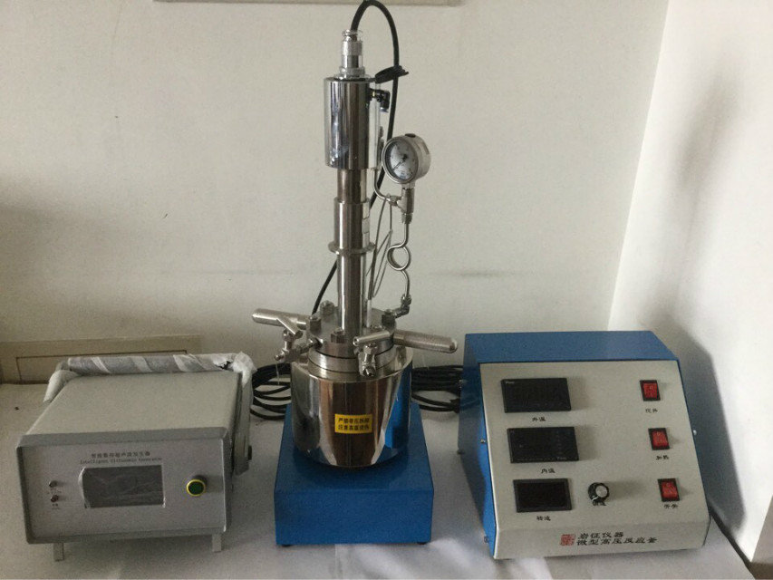 供應程序控溫精準不銹鋼耐高溫超聲波高壓反應釜