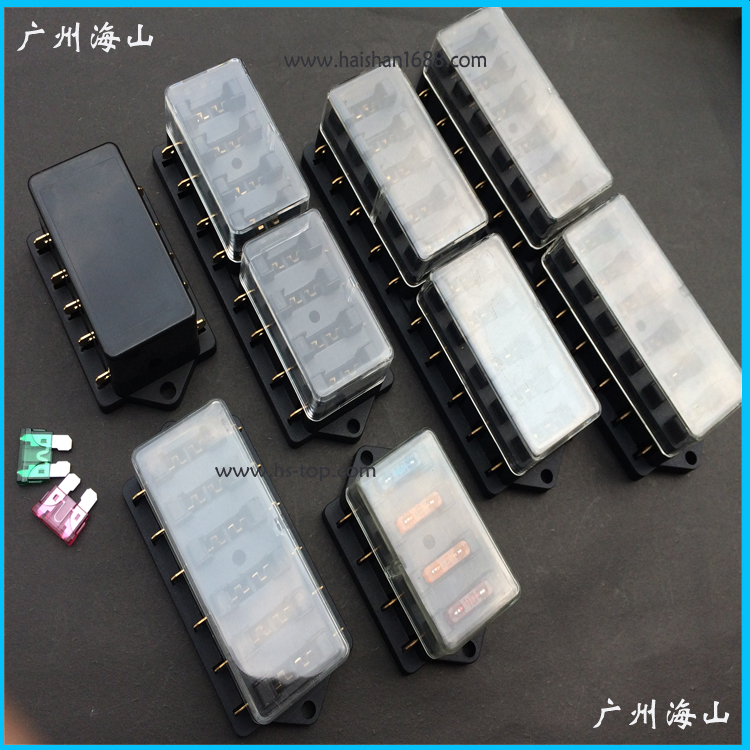 供應(yīng)用于電路保險盒的生產(chǎn)4路保險絲盒 汽車改裝*配件
