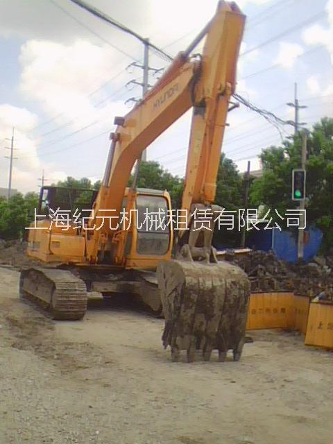 供應(yīng)上海寶山區(qū)江楊南路大宇55挖掘機(jī)出租帶破碎錘