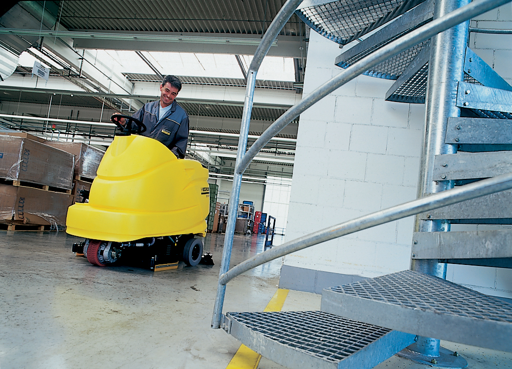 供應凱馳大型駕駛式洗地機B140RBp德國凱馳駕駛式洗地車