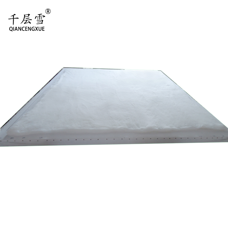 供應用于棉的千層雪棉絮片生產批發(fā)棉被半成品廠家直營