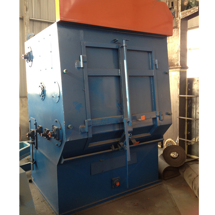 供應(yīng)江蘇大豐雙特履帶式拋丸機直銷Q328履帶式拋丸清理機