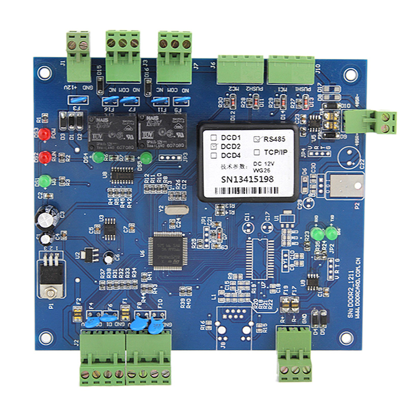 供應新長遠R485控制器TCP/IP門禁控制器雙通訊門禁