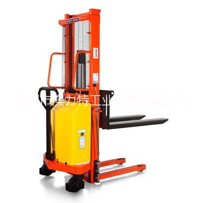 供應(yīng)深圳半電動(dòng)托盤堆垛車，電升堆高叉車