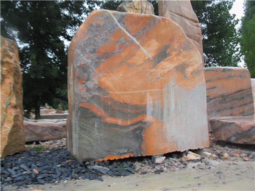 河南晚霞紅景觀石批發(fā)