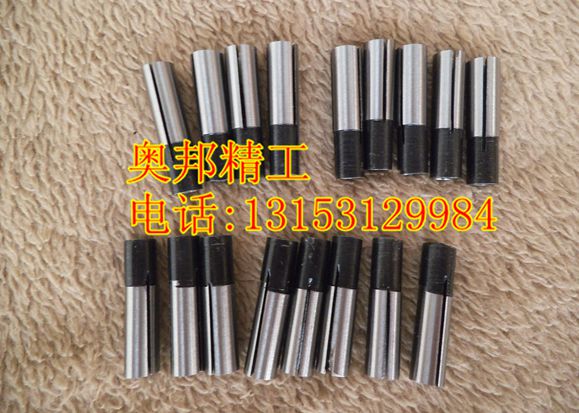 供應(yīng)用于雕刻?hào)|西的6090雕刻機(jī) 刀夾轉(zhuǎn)換套，雕刻刀具轉(zhuǎn)換套6mm-3.175mm 6mm-4mm雕刻機(jī)刀具連接套夾