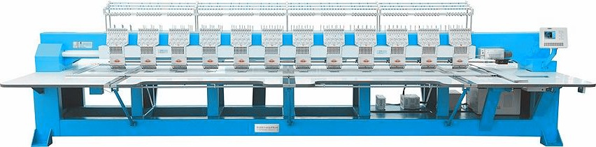 供應(yīng)青島魯悅12頭9針高速電腦繡花機(jī)，青島高速電腦繡花機(jī)廠家
