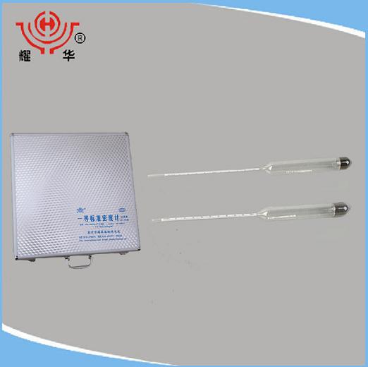 供應(yīng)一等標(biāo)準(zhǔn)密度計(jì)650-2000kg/m3 現(xiàn)貨供應(yīng)、優(yōu)質(zhì)供應(yīng)商【衡水耀華器械儀表廠】