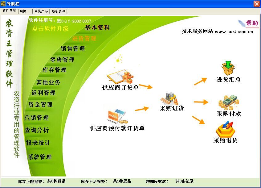 農(nóng)資王進銷存軟件