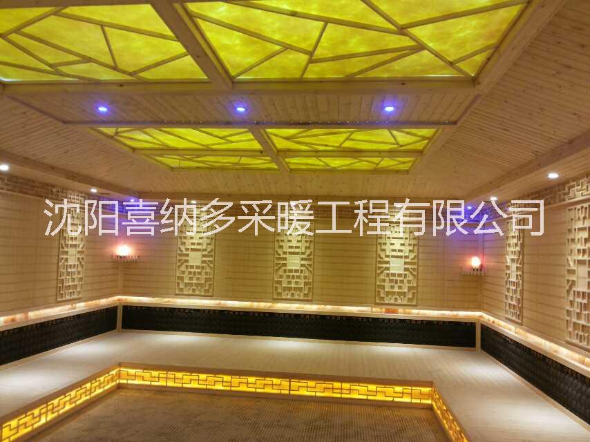 供應用于火龍浴汗蒸鹽盤浴鹽房長春赤峰承建  火龍浴汗蒸黃土房鹽房長春赤峰承建