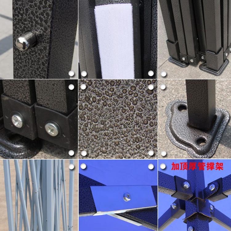 廠家直銷3*3 18kg 廣告帳篷 定制四角遮陽棚 戶外促銷展覽帳篷批發(fā)